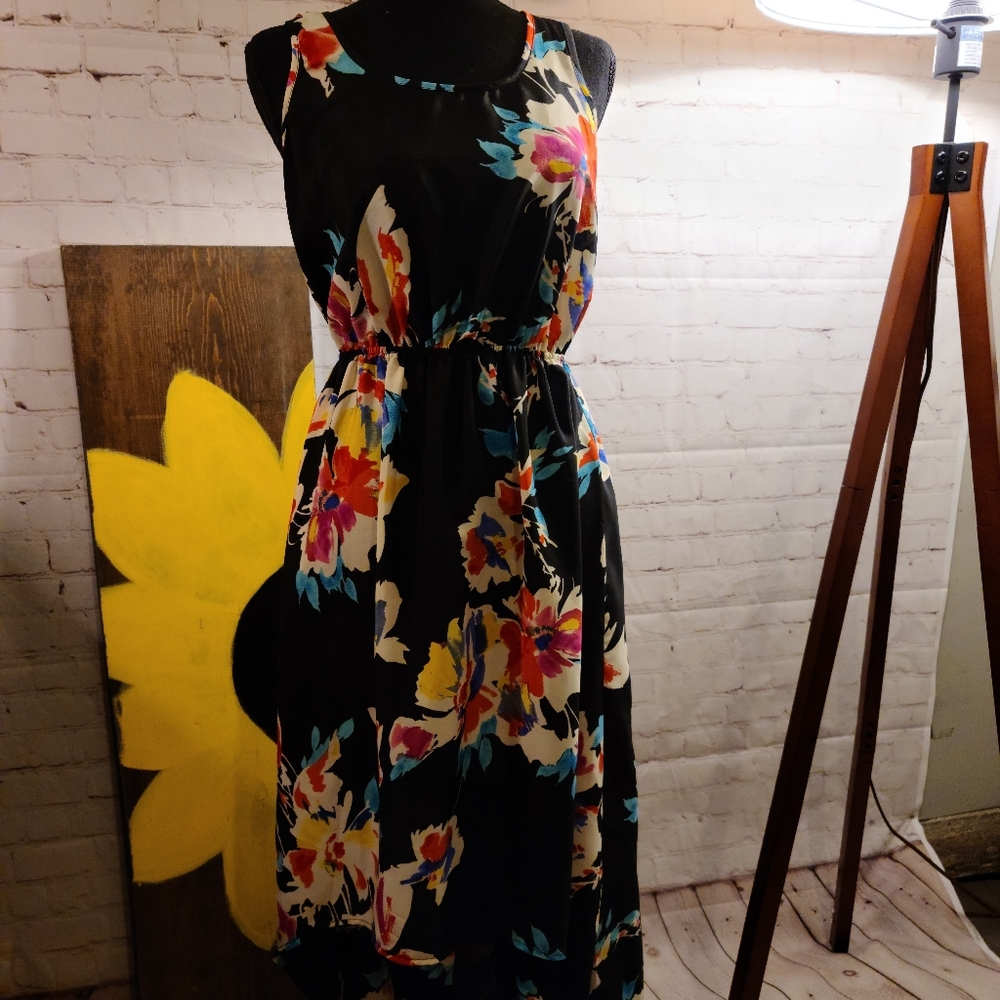 Silky Floral Dress for any occasion